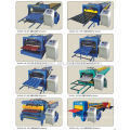 quality efficient step color glazed tile roll forming machine price for roof